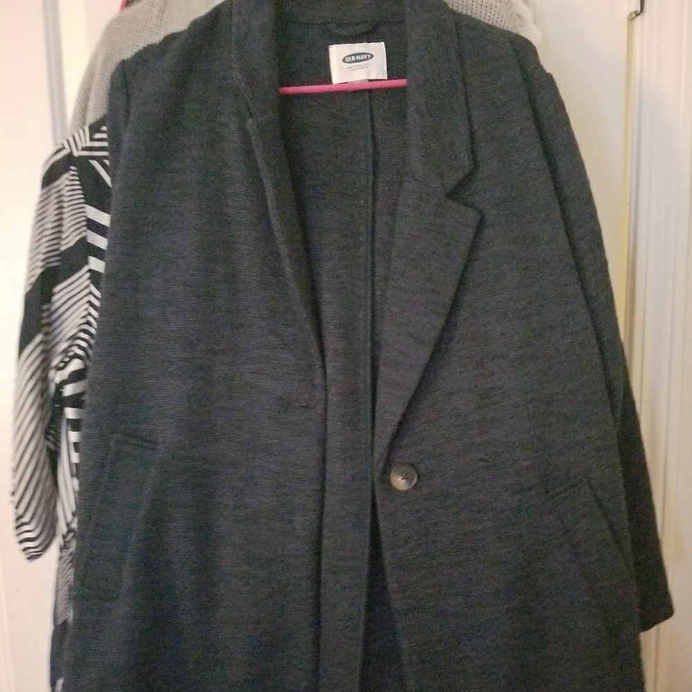 Old Navy causal coat Navy blue  in color